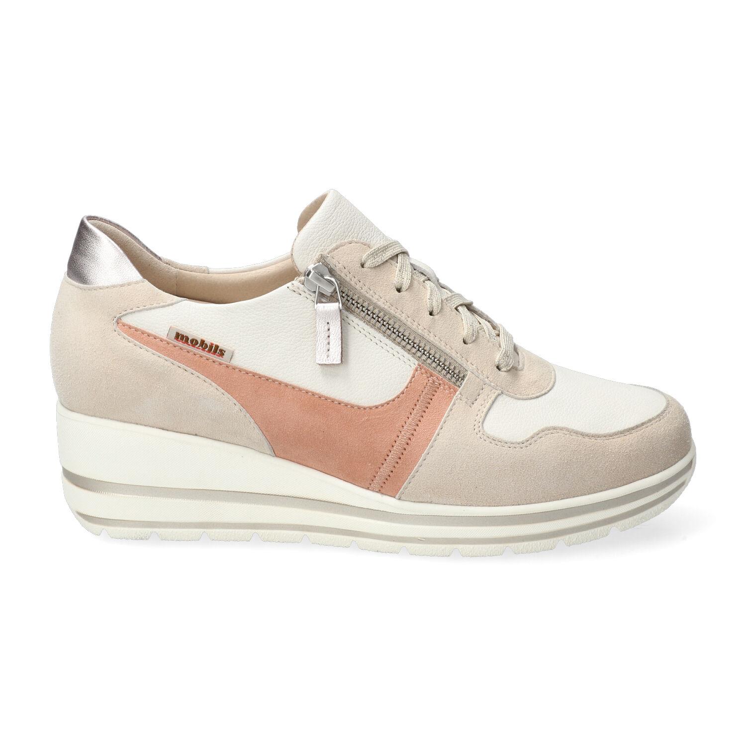 lacets femme modèle Abby Sable clair - Mephisto